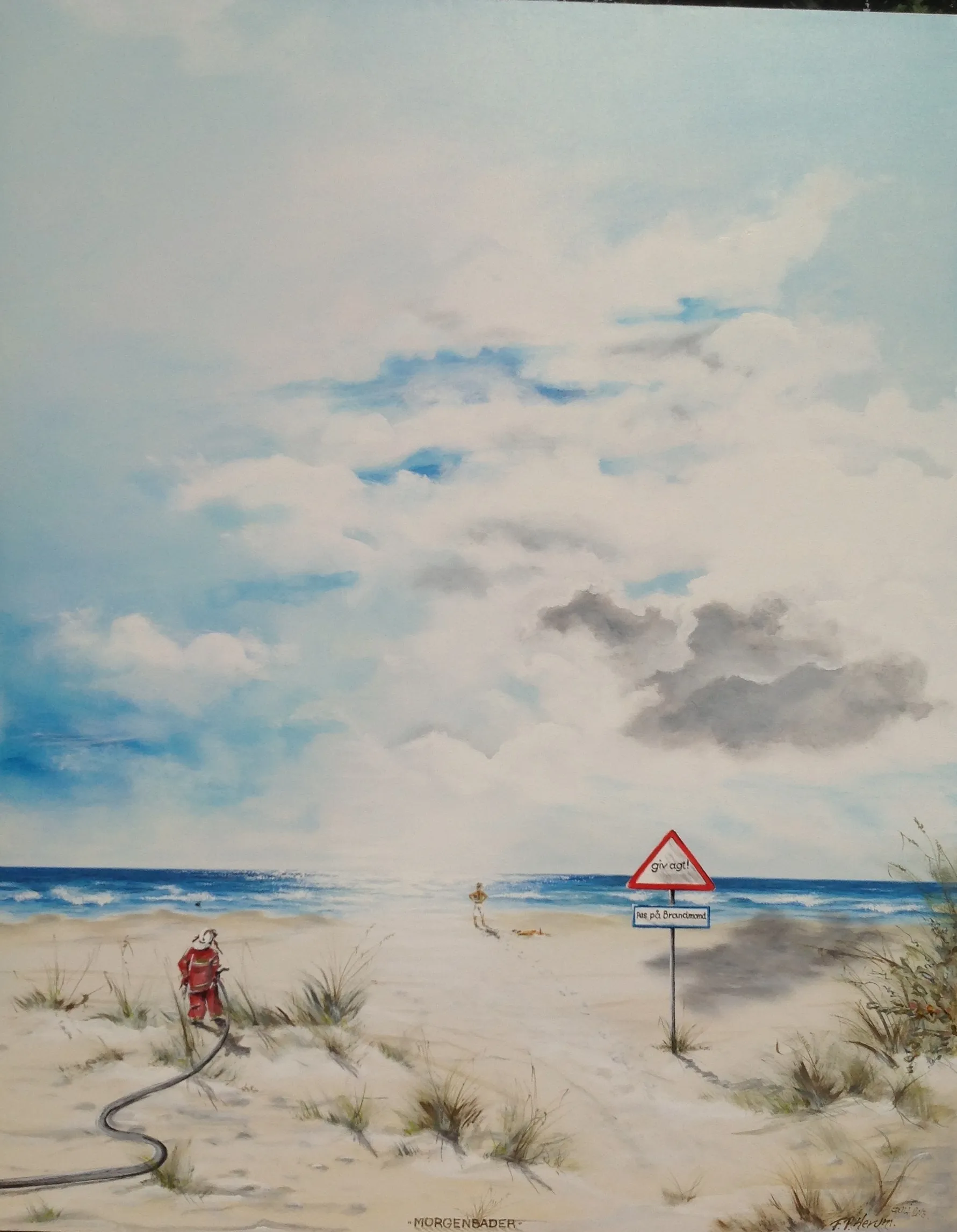 Maleri nr 61 190 cm X 150 cm